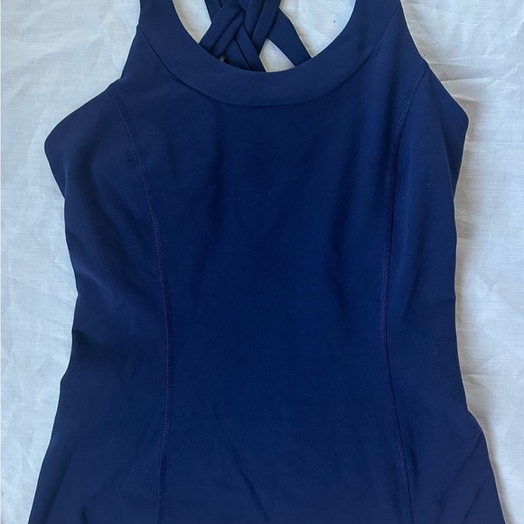 Lululemon Athletica Navy Tank Top - Picture 1 of 4